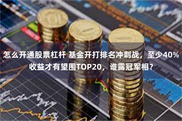 怎么开通股票杠杆 基金开打排名冲刺战，至少40%收益才有望围TOP20，谁露冠军相？